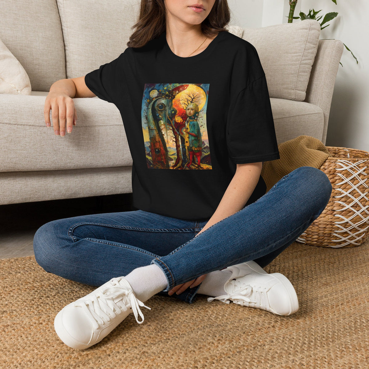 izzy & the seahorse Fine Art Shirt