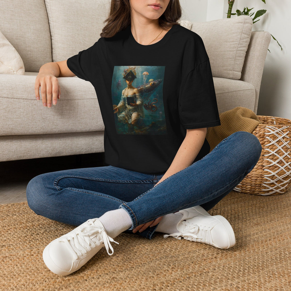 drowning in you Fine Art Shirt