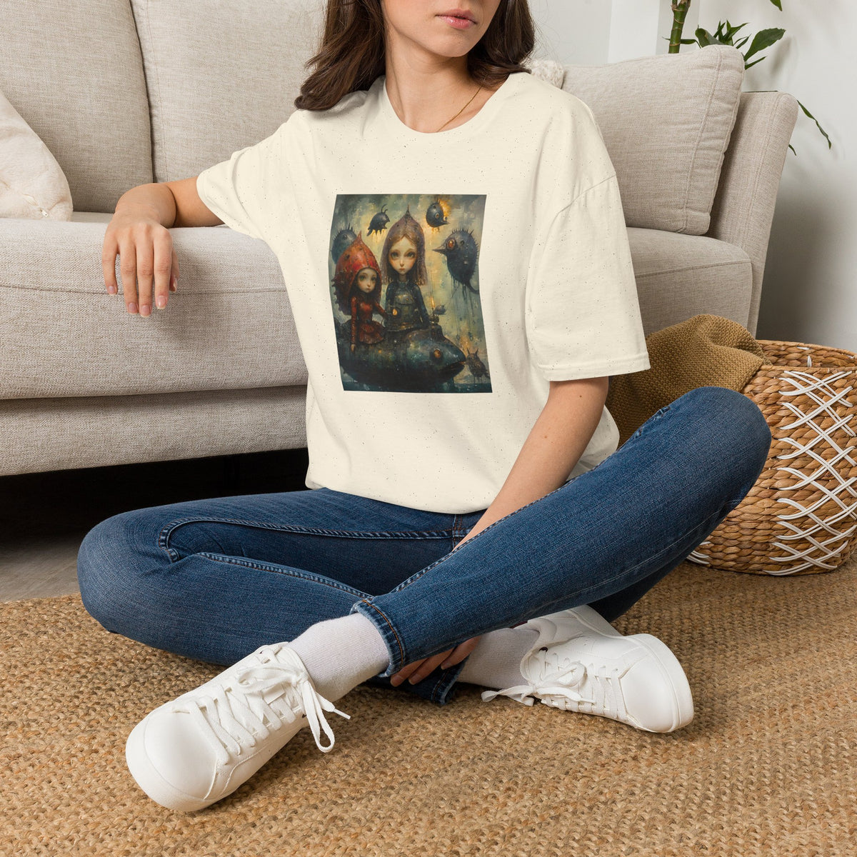 green eyed mirky Fine Art Shirt