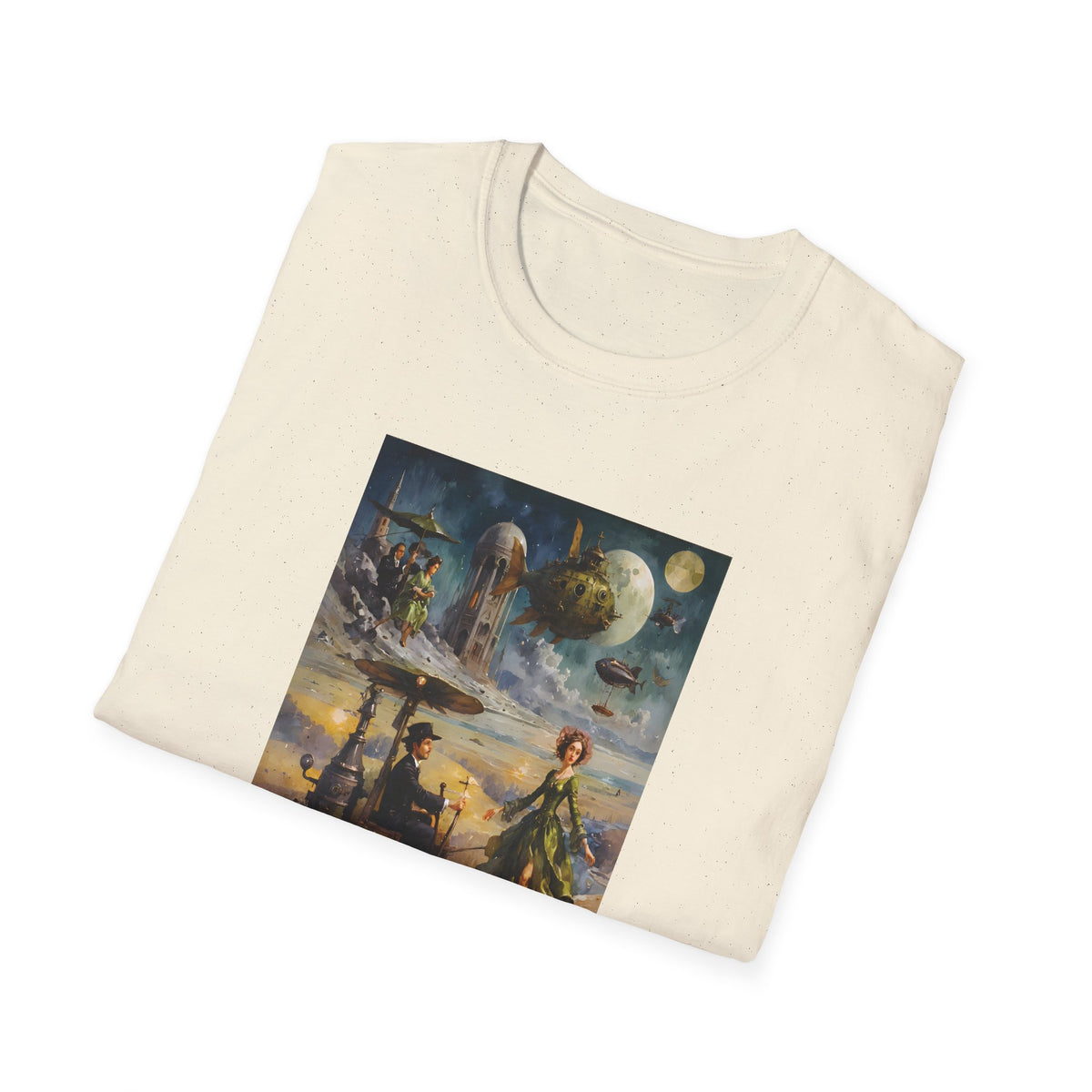 gaslamp breakfast dispute Fine Art Shirt