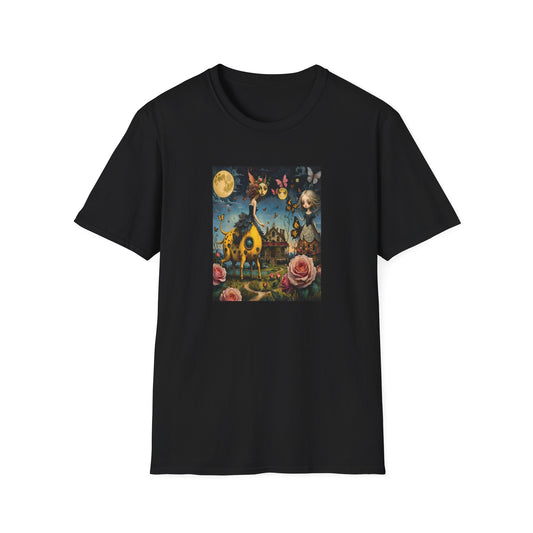 lisa wants everyone to wear her mask Fine Art Shirt