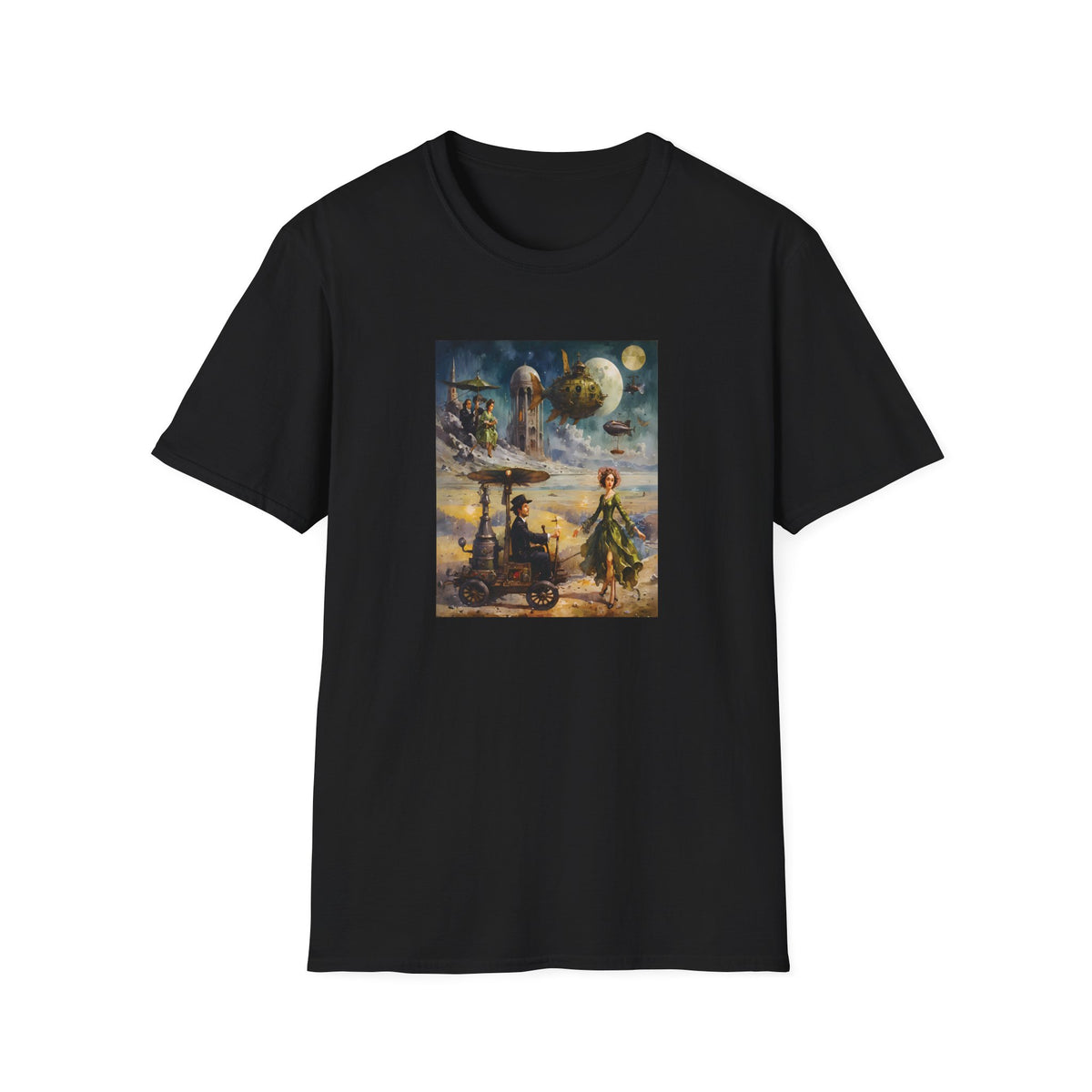 gaslamp breakfast dispute Fine Art Shirt