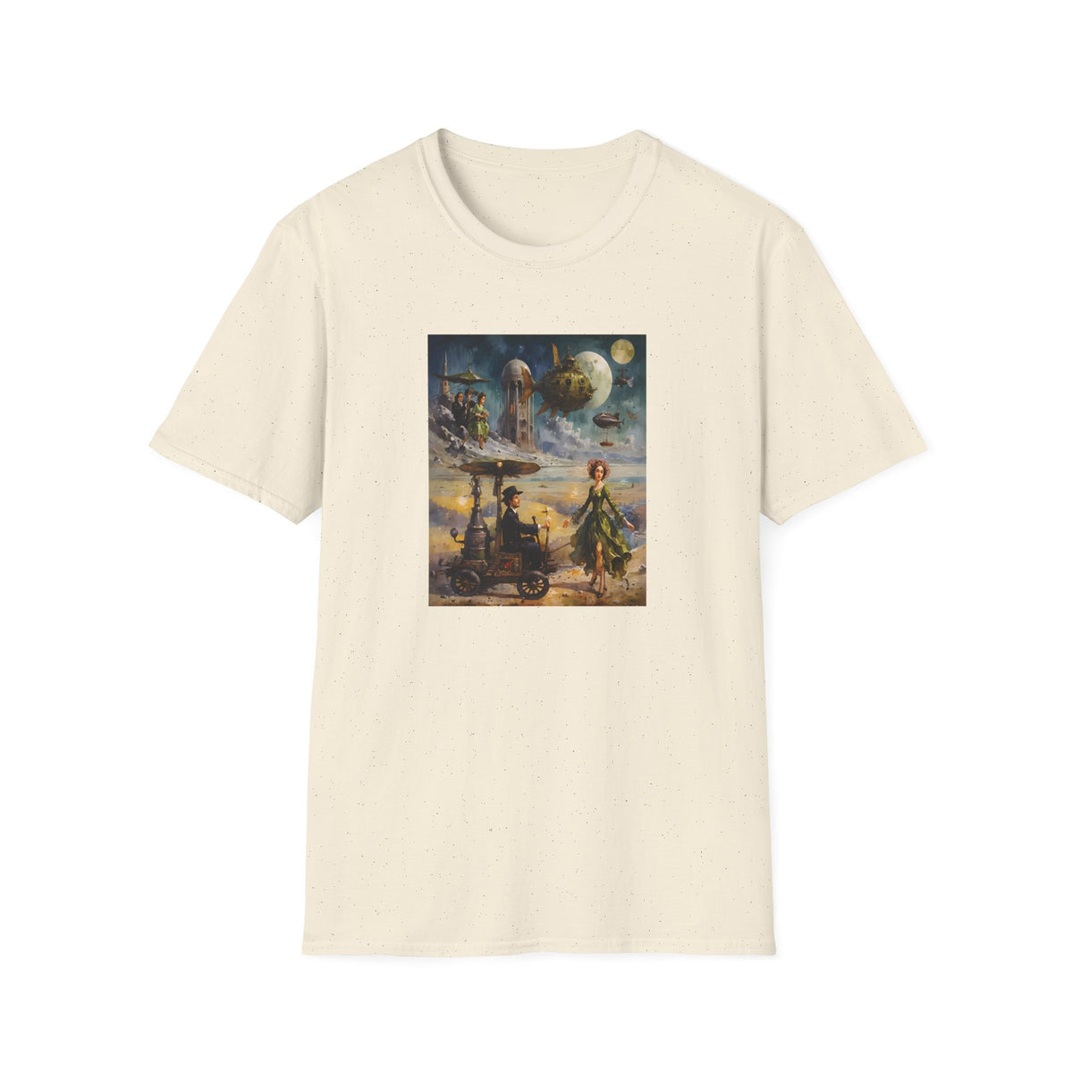 gaslamp breakfast dispute Fine Art Shirt